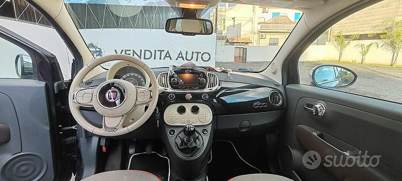 Usata Fiat 500 95 CV (69 kW) 2016 Nero Berlina