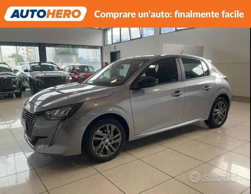 Usata Peugeot 208 100 CV (73 kW) 2022 Grigio Utilitaria