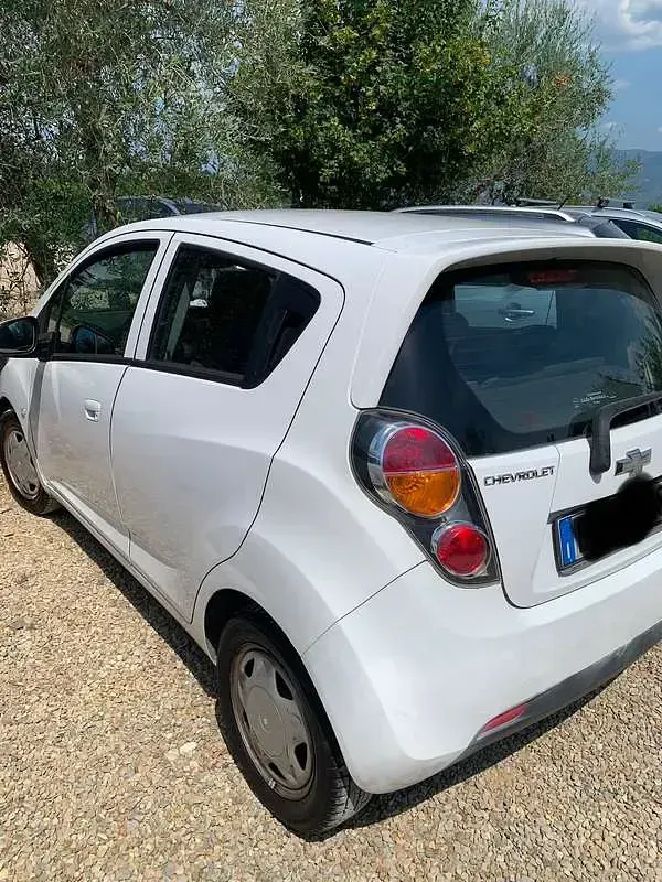 Usata Chevrolet Spark LS 68 CV (50 kW) 2012 Bianco Utilitaria
