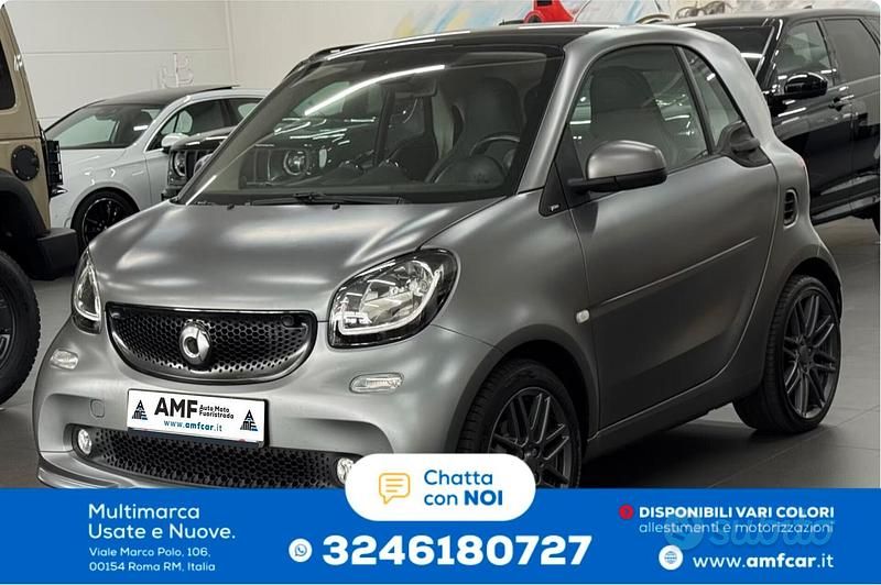 Usata Smart ForTwo Coupé Brabus 90 CV (66 kW) 2017 Grigio Coupé