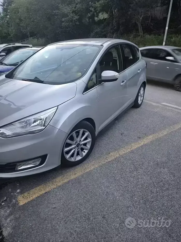 Usata Ford C-MAX Titanium S 120 CV (88 kW) 2017 Grigio Monovolume
