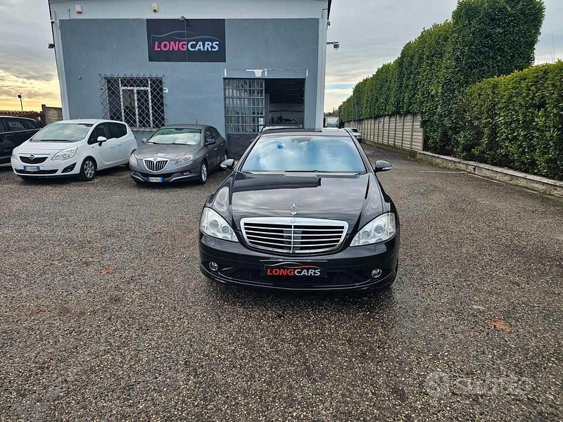 Usata Mercedes S500 Avantgarde 387 CV (284 kW) 2008 Nero Berlina