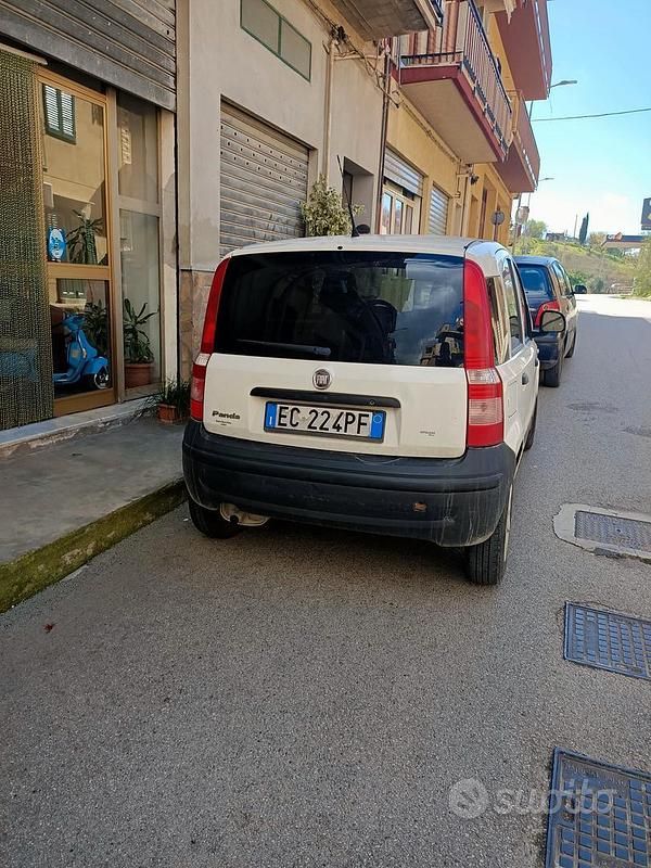 Usata Fiat Panda 75 CV (55 kW) 2010 Bianco Utilitaria