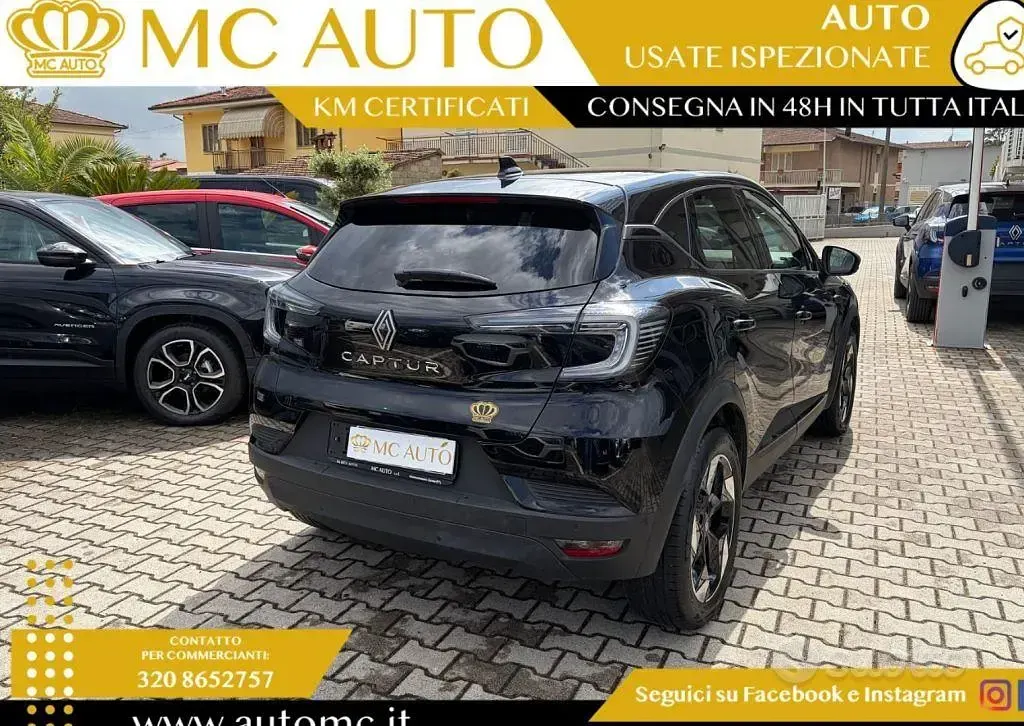 Usata Renault Captur Techno 101 CV (74 kW) 2025 Nero SUV