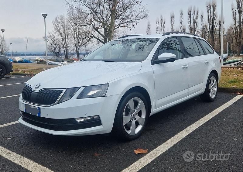 Usata Skoda Octavia 150 CV (110 kW) 2019 Bianco Station wagon