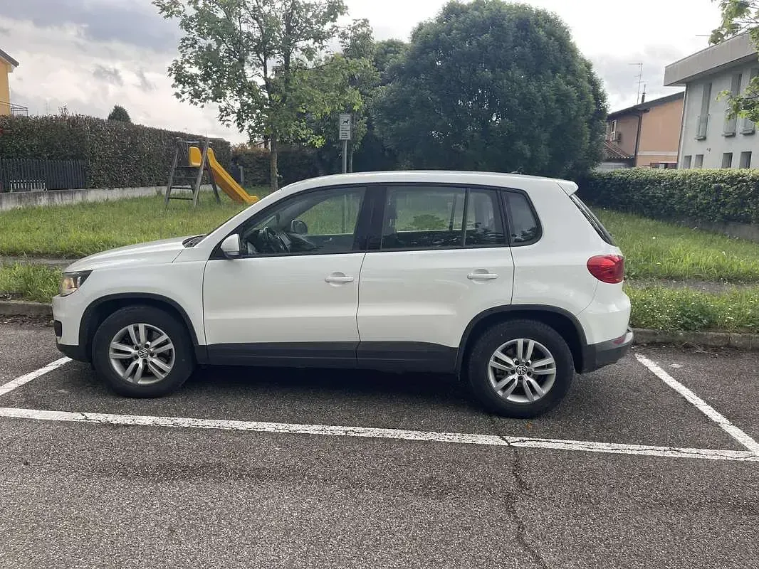 Usata VW Tiguan 110 CV (80 kW) 2015 Bianco SUV