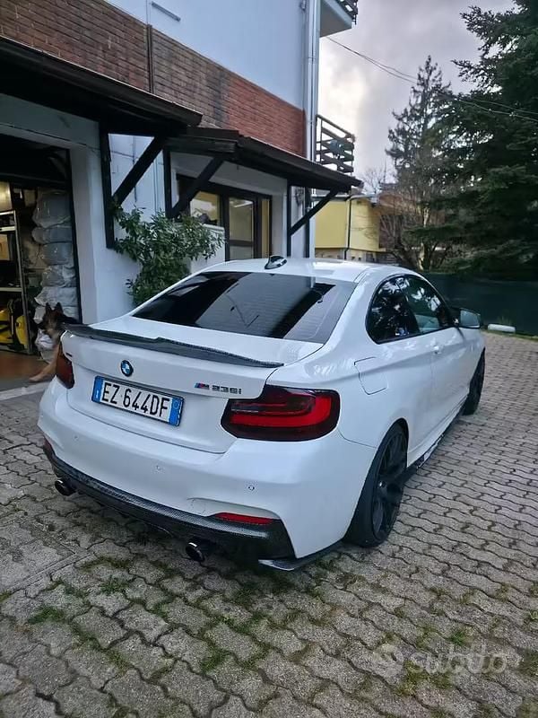 Usata BMW M235 M Performance 326 CV (239 kW) 2015 Bianco Coupé