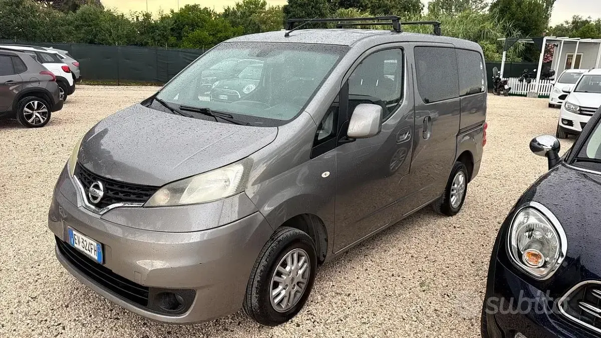 Usata Nissan NV200 110 CV (80 kW) 2014 Grigio Monovolume