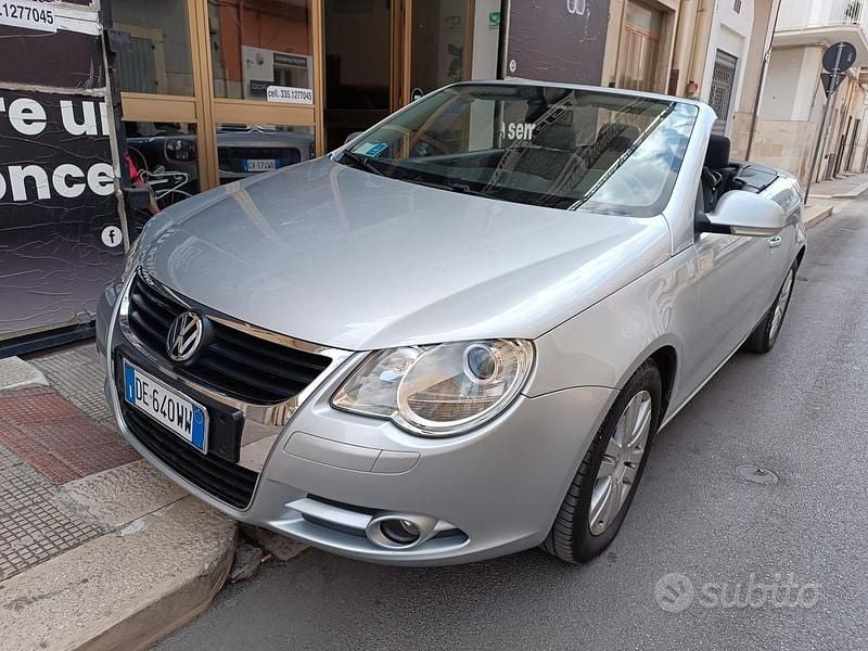 Usata VW Eos 150 CV (110 kW) 2006 Grigio Cabrio