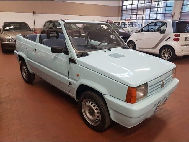 Usata Fiat Panda Young 2001 Azzurro Cabrio