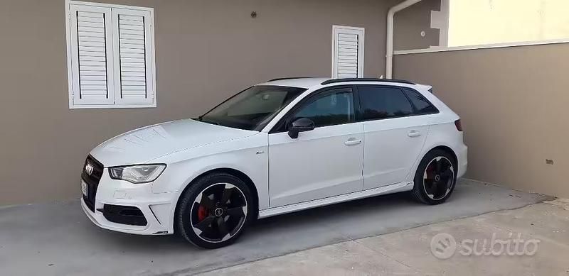 Usata Audi A3 S-Line 2016 Bianco Berlina