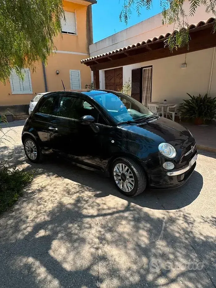Usata Fiat 500 69 CV (50 kW) 2015 Nero Utilitaria