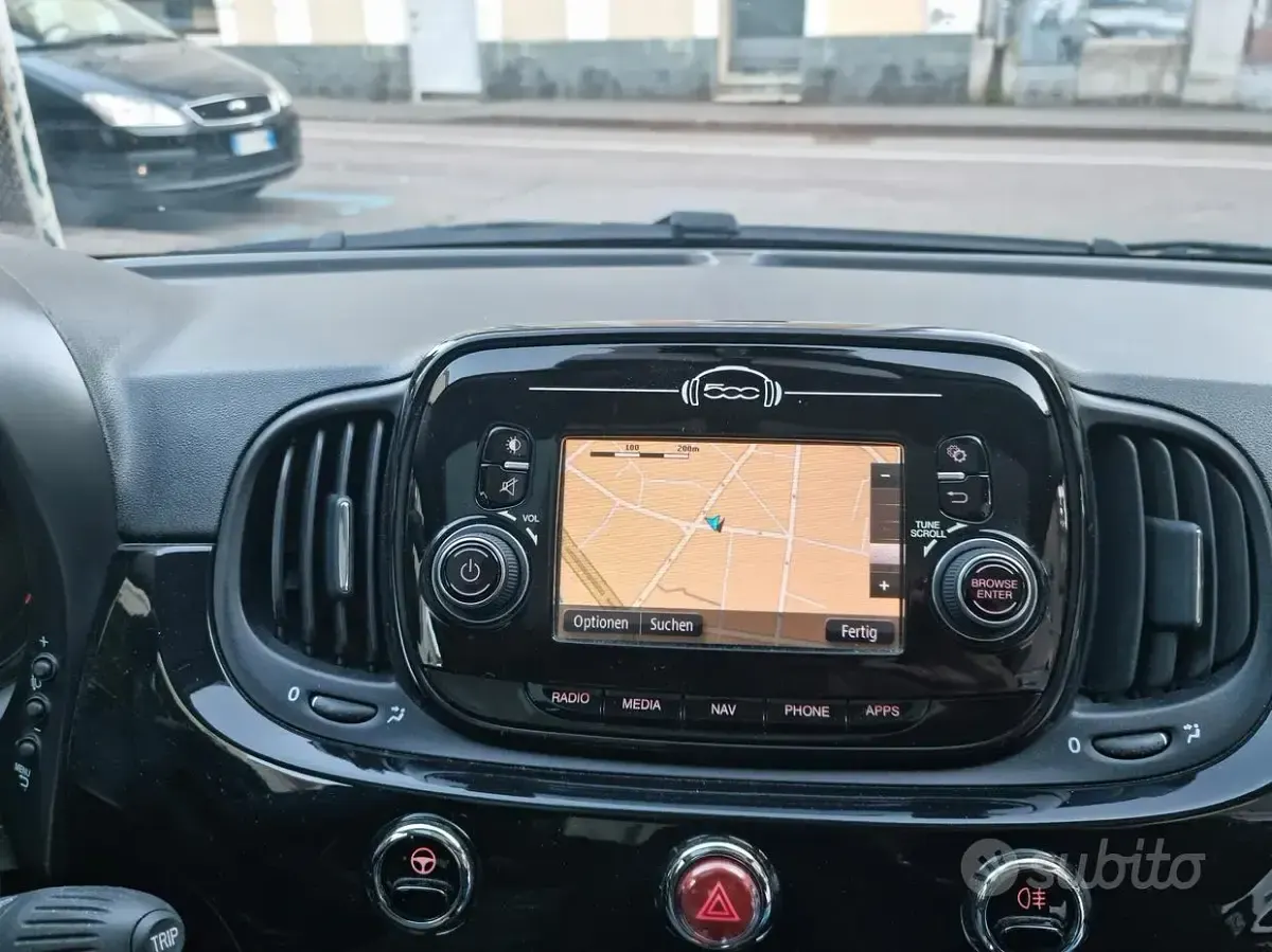 Usata Fiat 500 Lounge 69 CV (50 kW) 2018 Nero Berlina