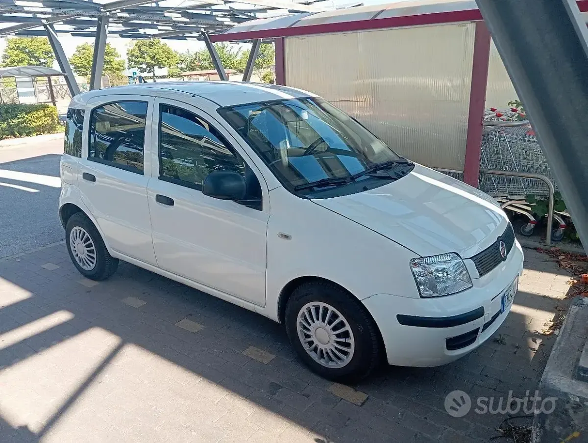 Usata Fiat Panda 69 CV (50 kW) 2011 Bianco Utilitaria