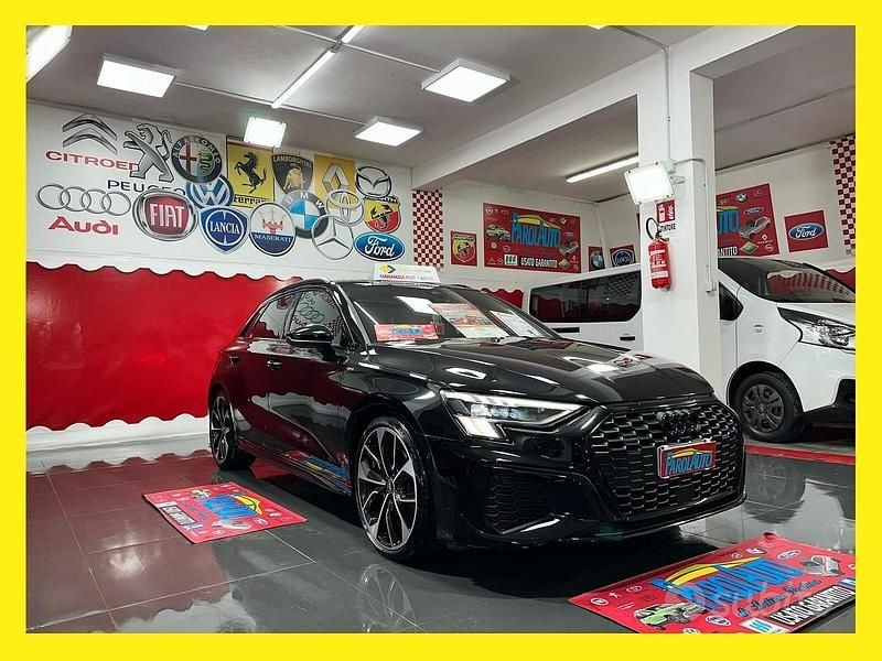 Usata Audi A3 S-Line 200 CV (147 kW) 2022 Nero Berlina