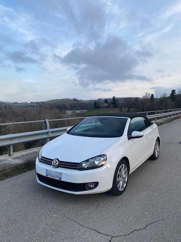 Usata VW Golf 110 CV (80 kW) 2011 Cabrio