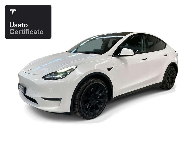 Usata Tesla Model Y Long Range AWD 258 kW (351 CV) 2022 Pearl white multicoat SUV