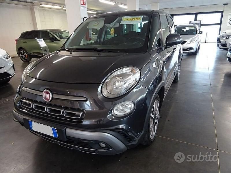 Usata Fiat 500L Cross 95 CV (69 kW) 2018 Grigio Monovolume