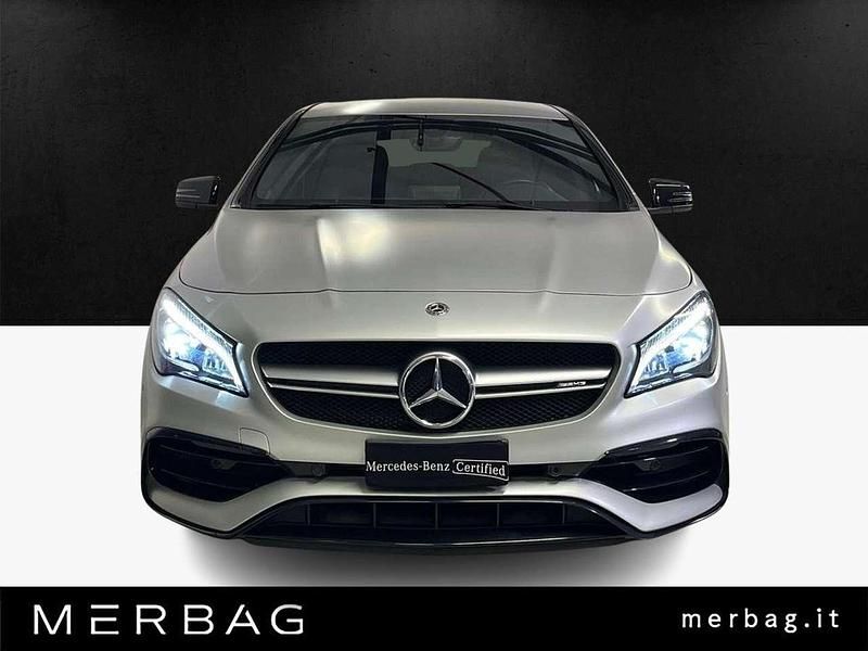 Usata Mercedes CLA45 AMG Shooting Brake AMG 381 CV (280 kW) 2018 Grigio Station wagon