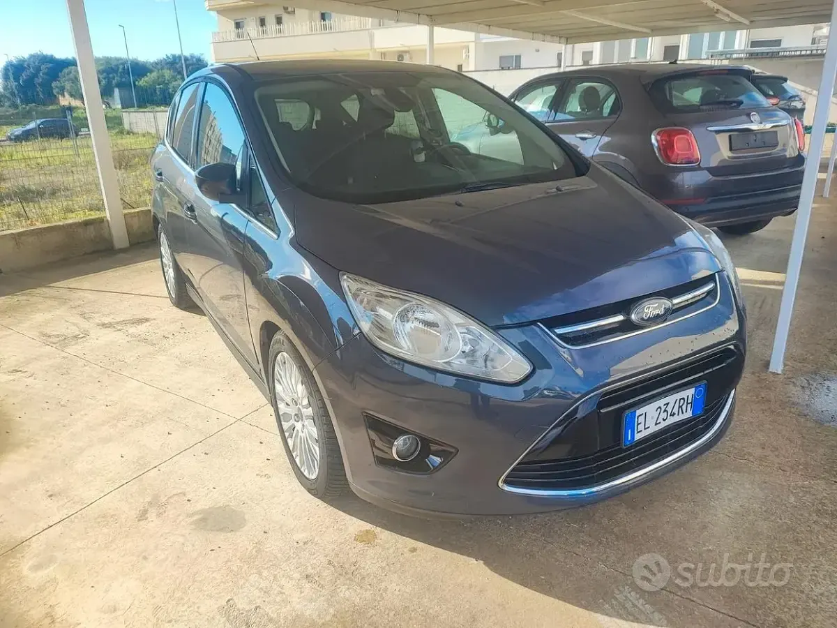 Brugt Ford C-MAX Titanium 115 HK (84 kW) 2014 Grå MPV