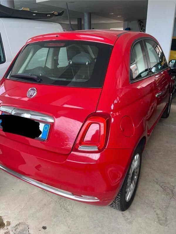 Usata Fiat 500 Lounge 69 CV (50 kW) 2016 Rosso Berlina
