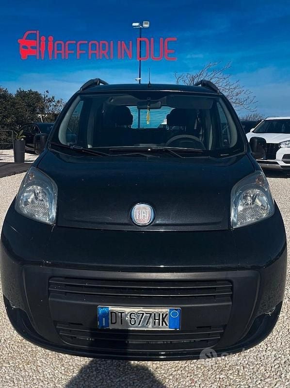 Usata Fiat Qubo Dynamic 73 CV (53 kW) 2009 Nero Monovolume