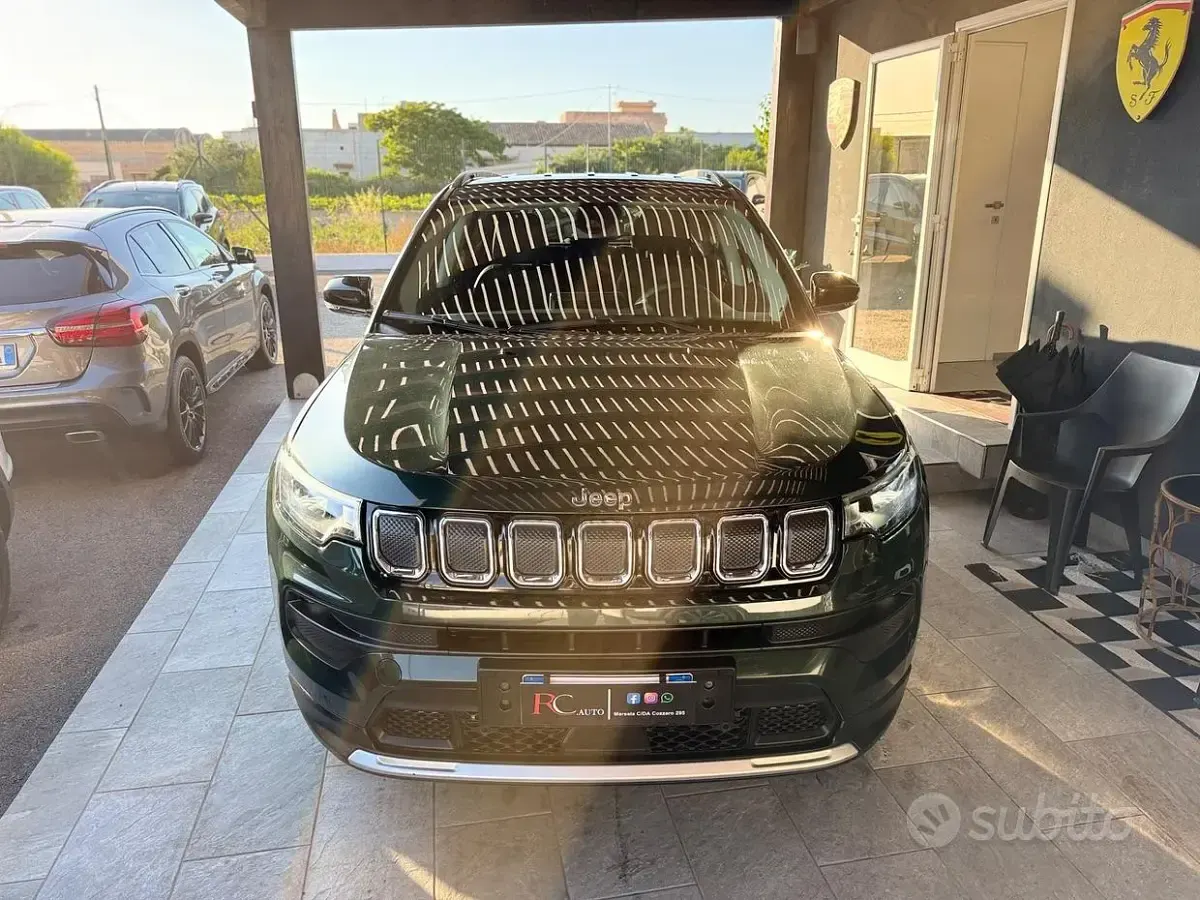 Usata Jeep Compass Limited 131 CV (96 kW) 2021 Verde SUV