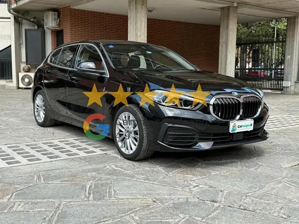 Usata BMW 118 Advantage 136 CV (100 kW) 2022 Nero Berlina