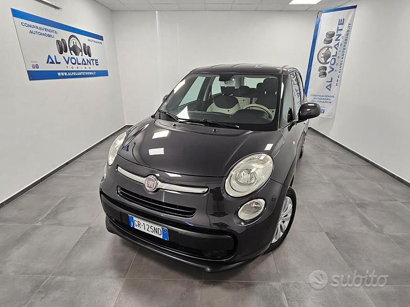 Usata Fiat 500L Easy 95 CV (69 kW) 2013 Nero Monovolume