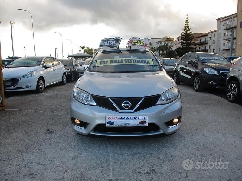 Usata Nissan Pulsar 110 CV (80 kW) 2015 Grigio Utilitaria