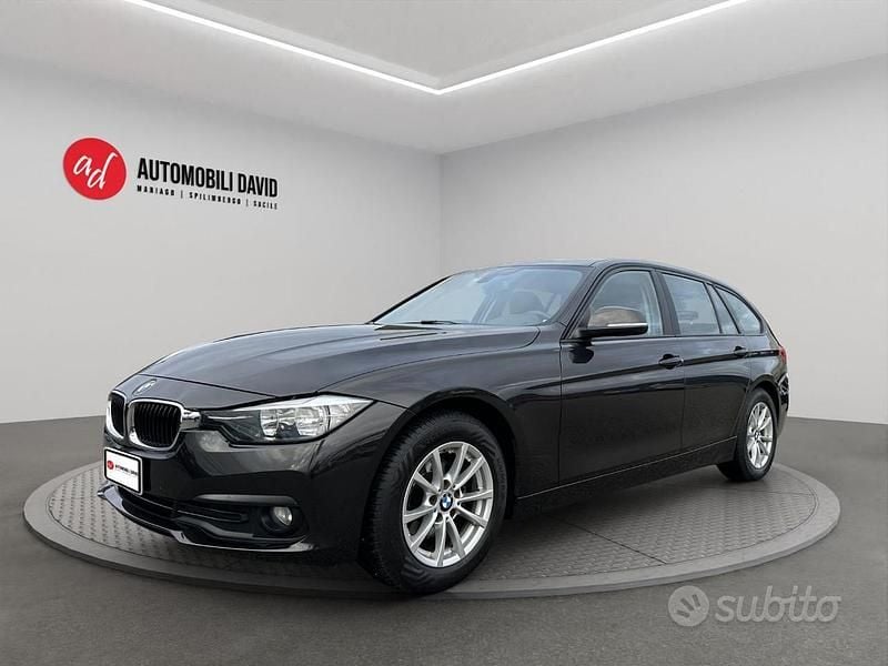 Usata BMW 316 Advantage 116 CV (85 kW) 2016 Grigio Station wagon