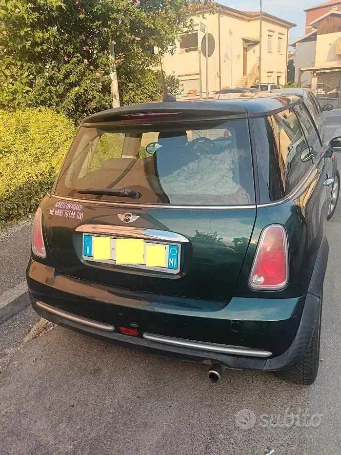 Usata Mini ONE 90 CV (66 kW) 2005 Verde Utilitaria