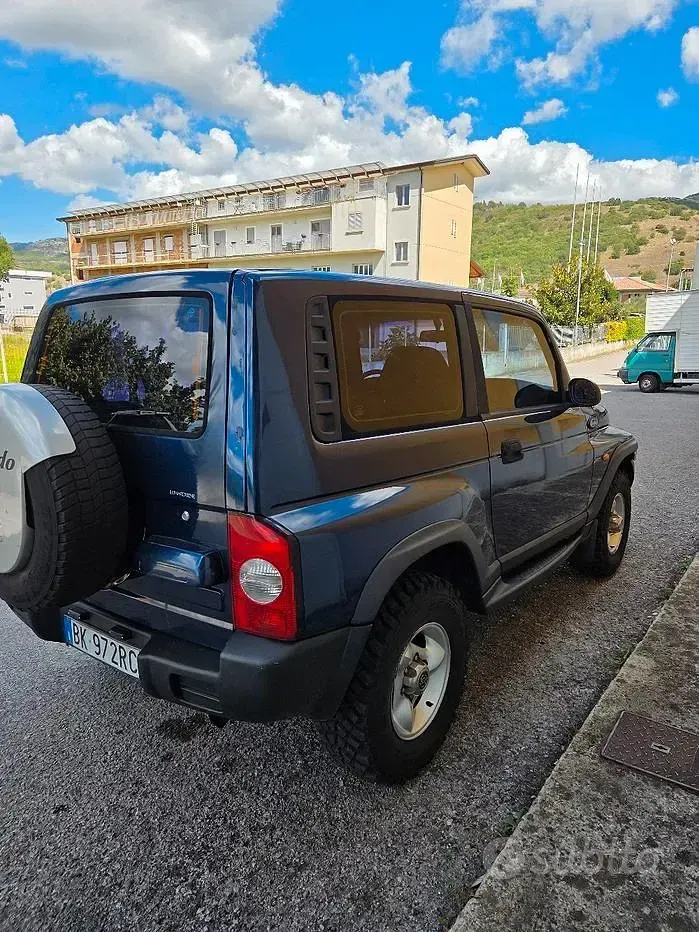 Usata SsangYong Korando 120 CV (88 kW) 2000 Blu SUV