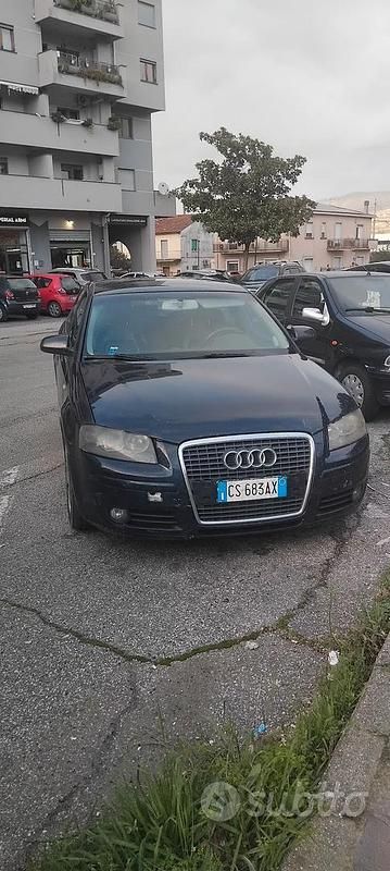 Usata Audi A3 Ambition 140 CV (102 kW) 2004 Nero Utilitaria