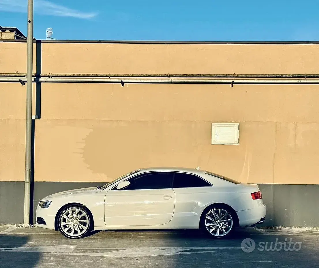 Usata Audi A5 2015 Bianco Coupé