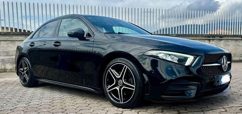Usata Mercedes A200 Premium 150 CV (110 kW) 2020 Nero Berlina
