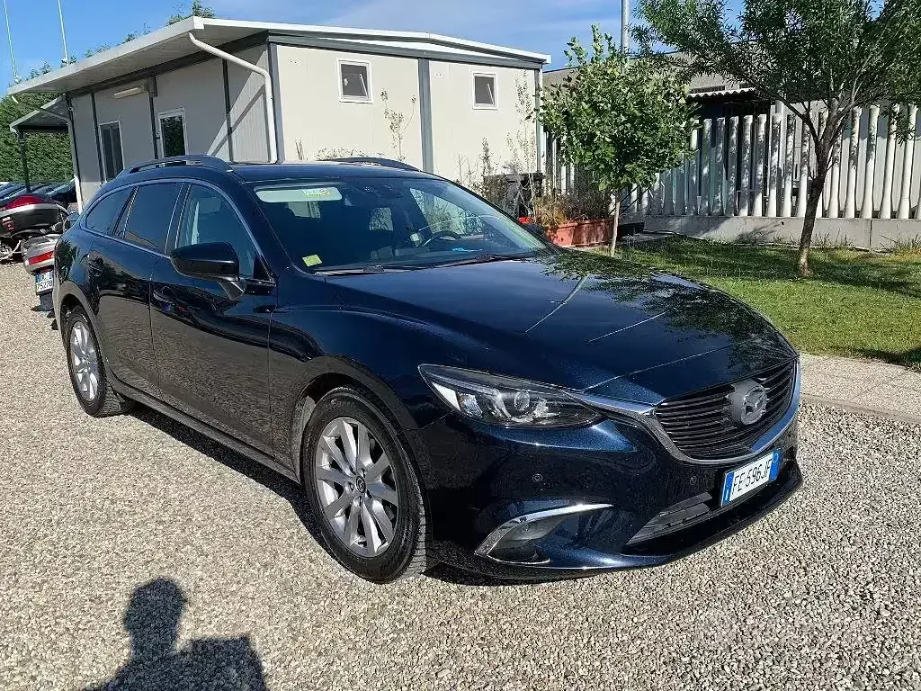Usata Mazda 6 Evolve 150 CV (110 kW) 2016 Blu Station wagon