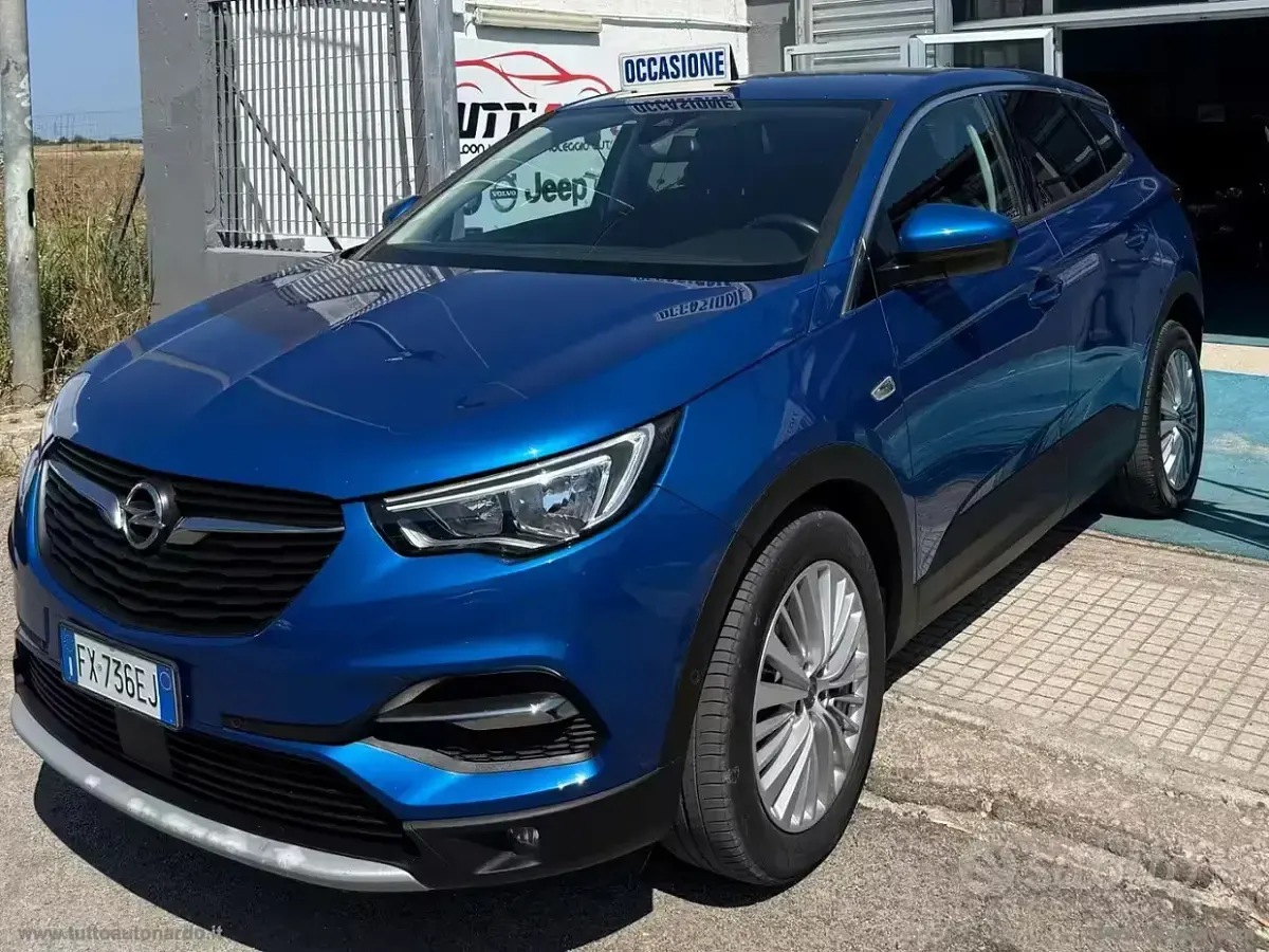 Usata Opel Grandland X S 177 CV (130 kW) 2019 Bluazzurro SUV