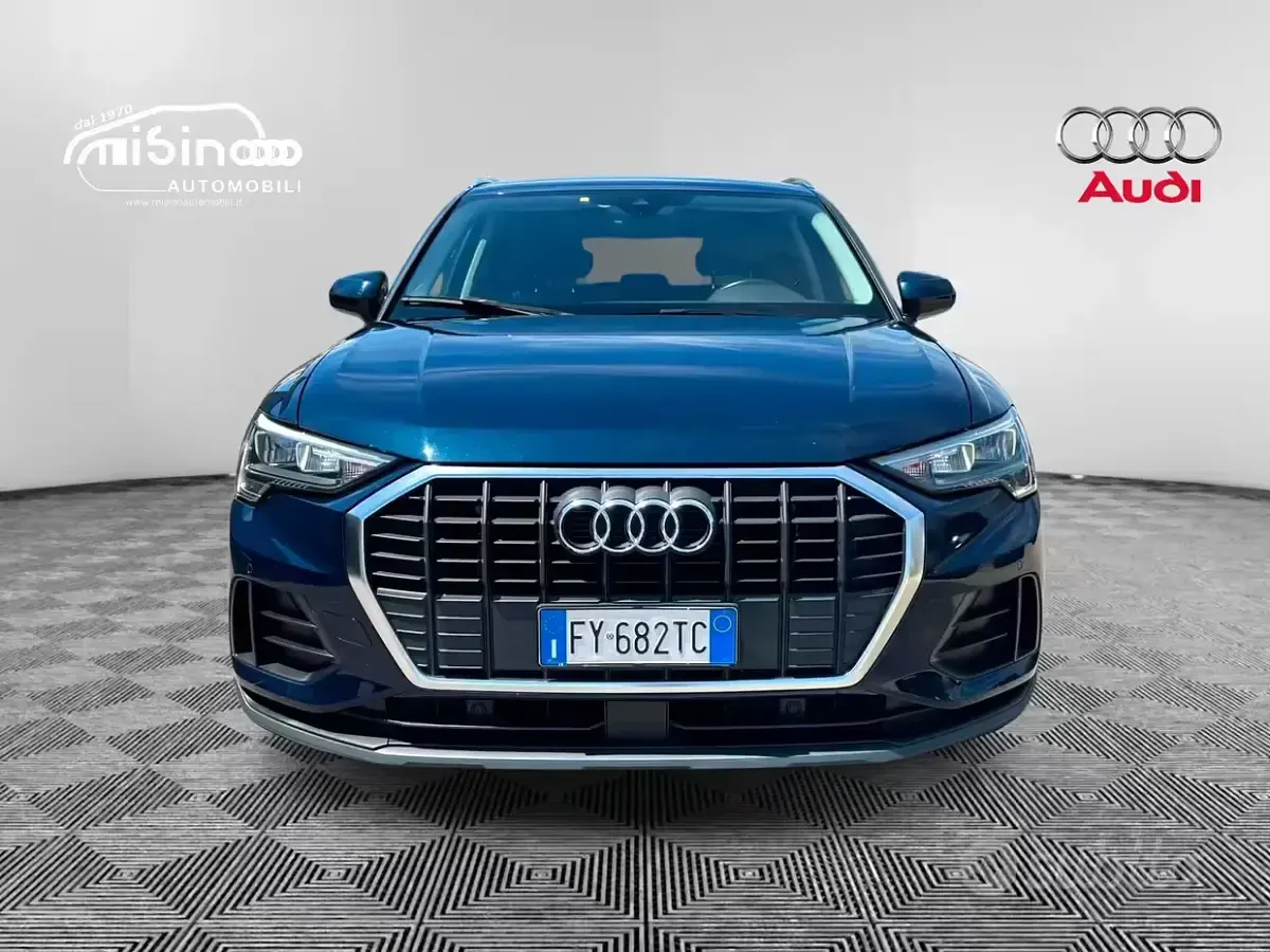 Usata Audi Q3 Advanced 150 CV (110 kW) 2019 Blu SUV