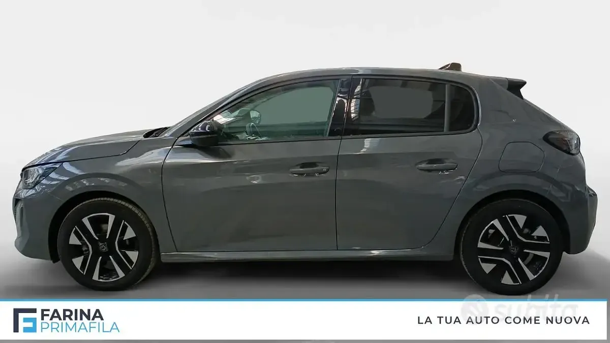 Usata Peugeot 208 Allure 101 CV (74 kW) 2025 Grigio Utilitaria