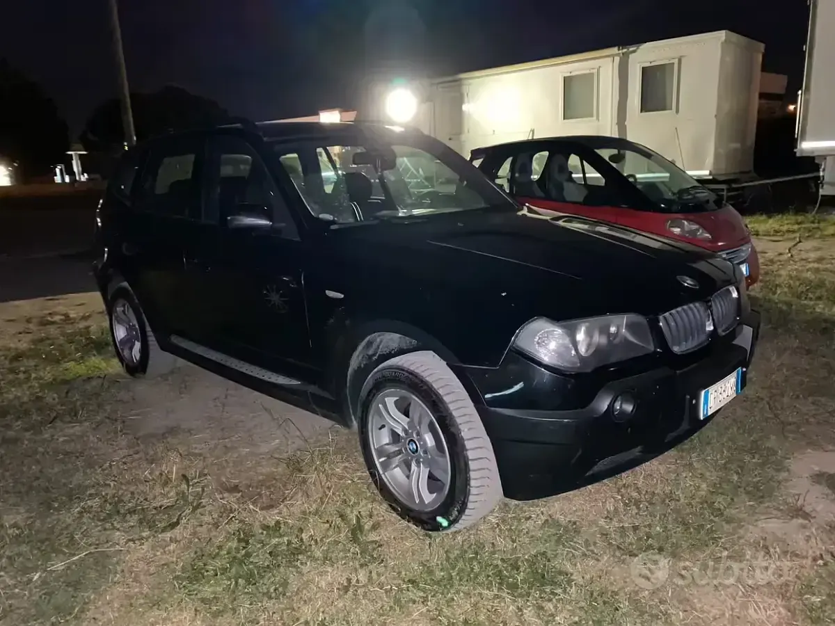 Usata BMW X3 150 CV (110 kW) 2005 Nero SUV