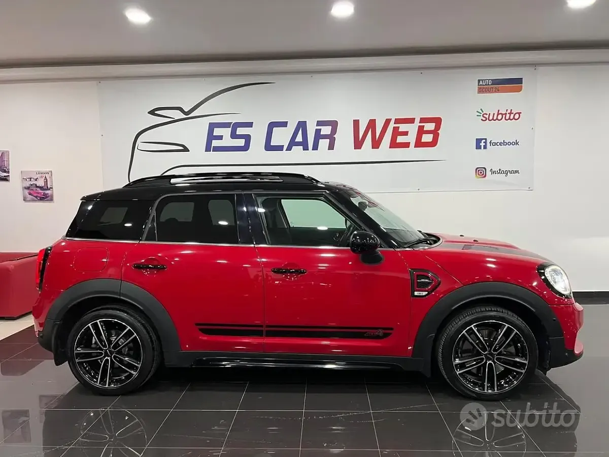 Usata Mini Cooper Countryman 190 CV (139 kW) 2018 Rosso SUV