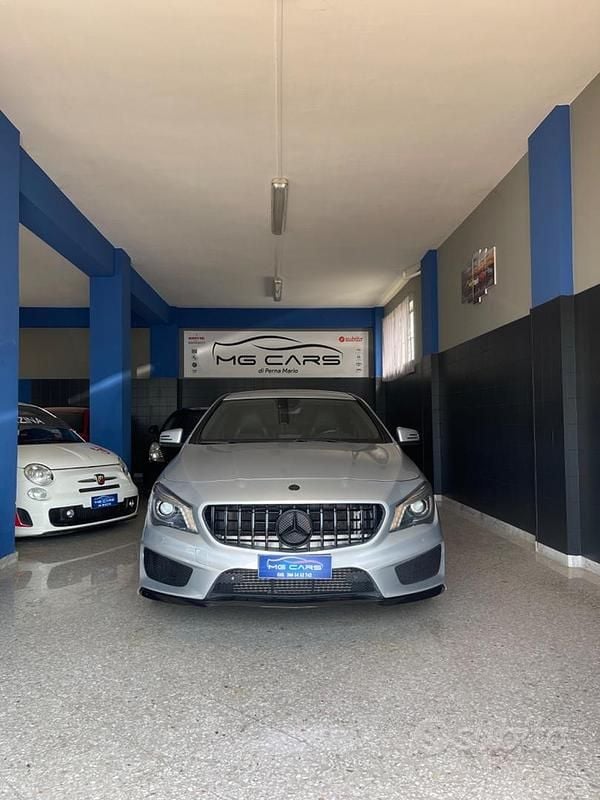 Usata Mercedes CLA220 AMG 170 CV (125 kW) 2013 Grigio Berlina