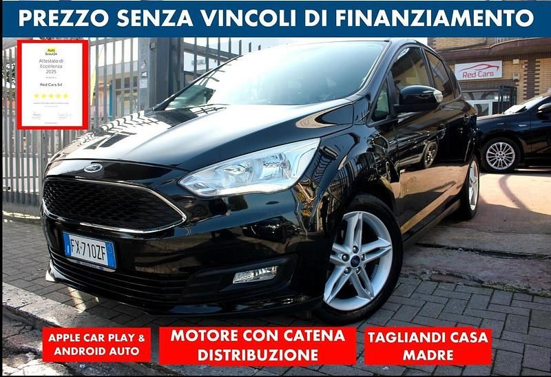 Usata Ford C-MAX 125 CV (91 kW) 2019 Nero Monovolume