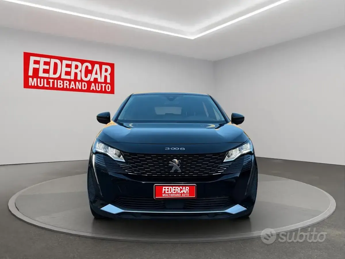 Usata Peugeot 3008 Allure 131 CV (96 kW) 2022 Nero SUV