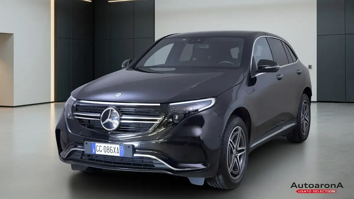 Usata Mercedes EQC400 Premium 300 kW (408 CV) 2021 R2t nero perla SUV
