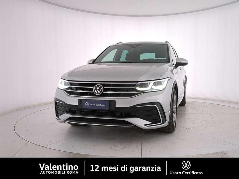 Usata VW Tiguan R-line 150 CV (110 kW) 2022 Grigio SUV
