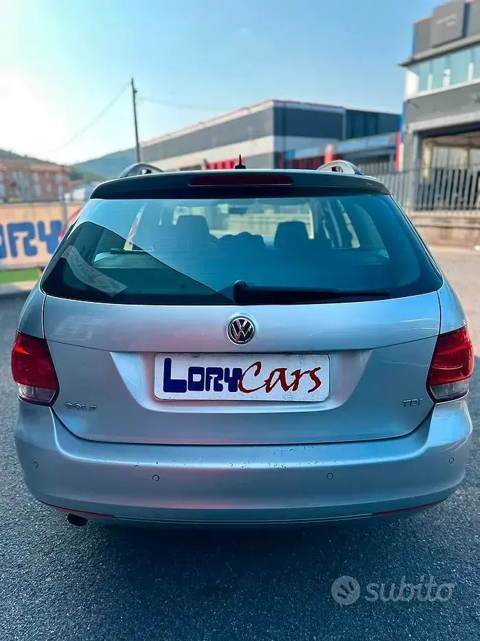 Usata VW Golf VI Comfortline 105 CV (77 kW) 2010 Grigio Station wagon
