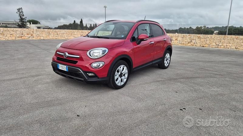 Usata Fiat 500X Cross 120 CV (88 kW) 2018 Rosso SUV