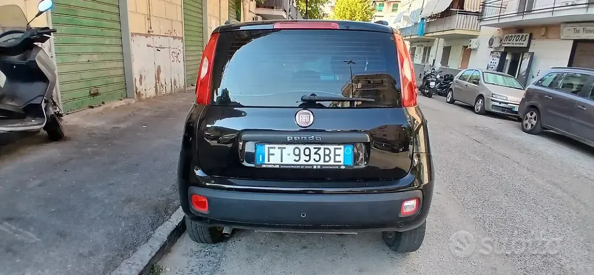 Usata Fiat Panda 85 CV (62 kW) 2018 Nero Utilitaria